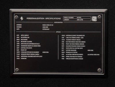 2023 Ferrari 296 GTB Base