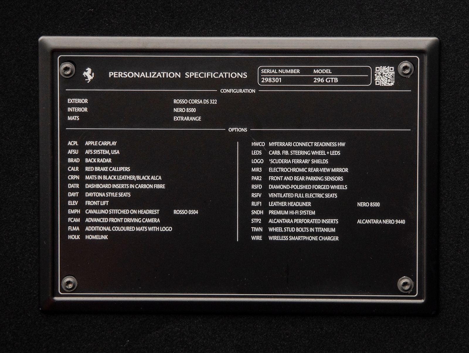 2023 Ferrari 296 GTB Base