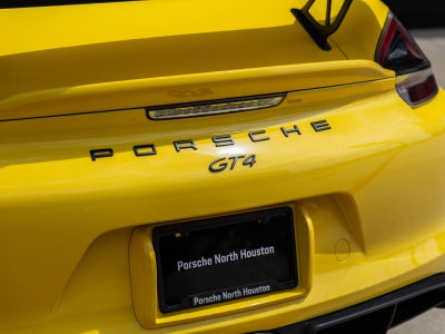 2016 Porsche 718 Cayman GT4