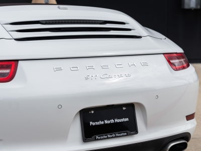 2015 Porsche 911 Carrera Cabriolet
