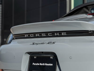2025 Porsche 718 Spyder 718 Spyder RS