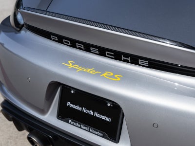 2025 Porsche 718 Spyder 718 Spyder RS