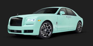 Rolls-Royce-Black Badge Ghost Light Blue in Houston TX